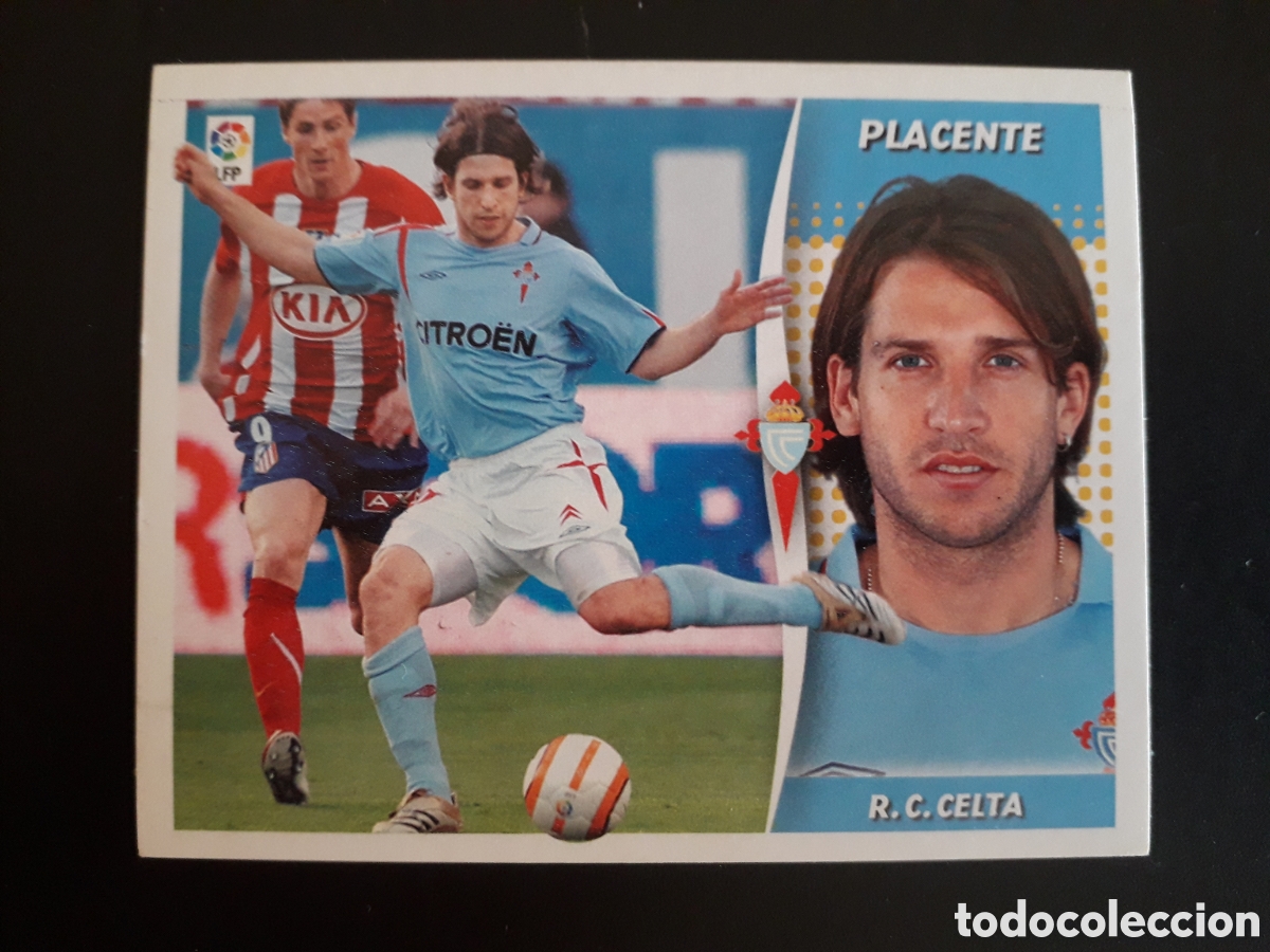 Cromos de F&uacute;tbol: PLACENTE CELTA DE VIGO ED ESTE 2006 2007 06 07 SIN PEGAR, PEDIDO M&Iacute;NIMO 3&euro;