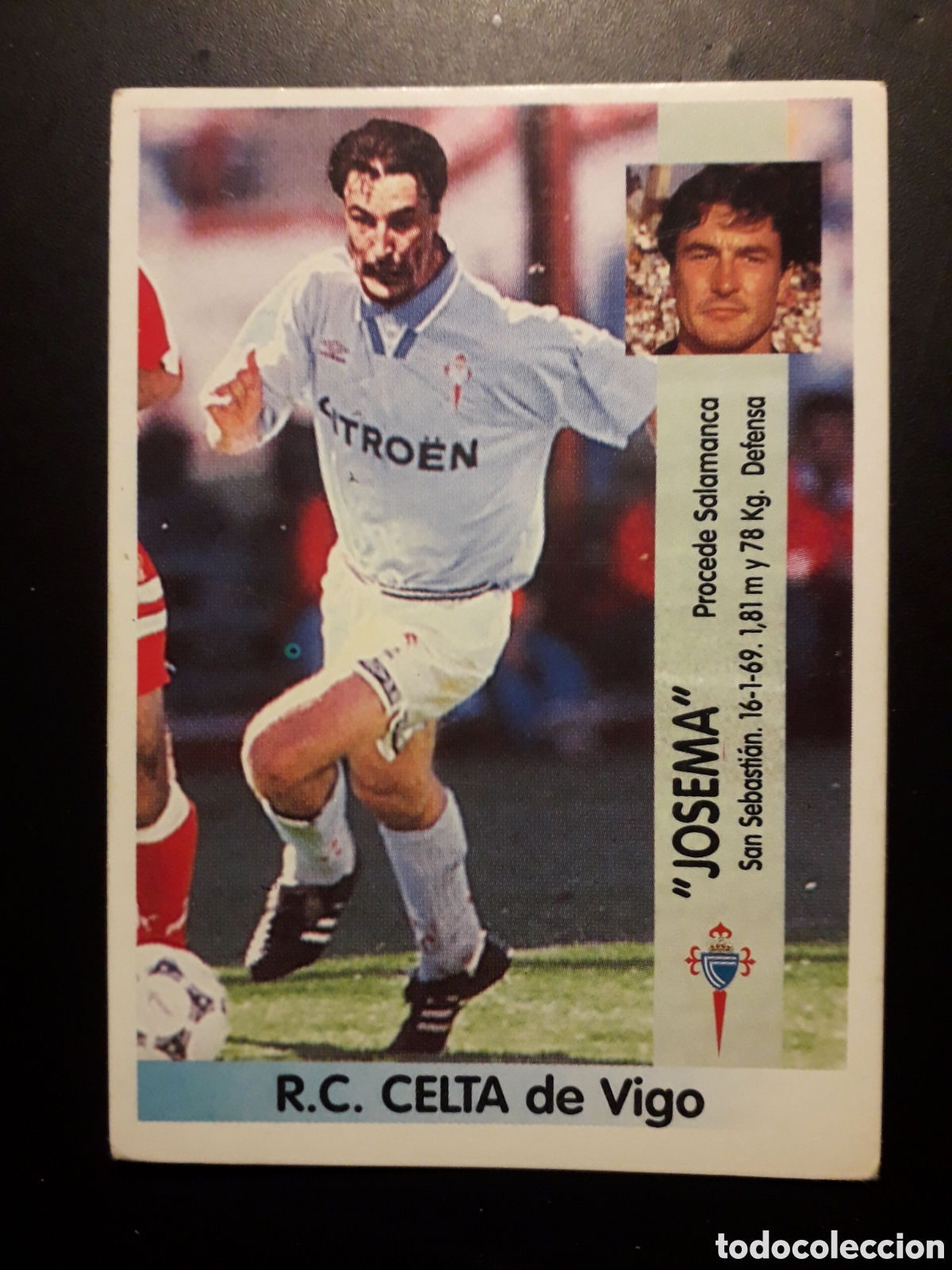 Cromos de F&uacute;tbol: JOSEMA CELTA DE VIGO N&deg; 359 PANINI 96 97 1996 1997 SIN PEGAR PEDIDO M&Iacute;NIMO 3&euro;