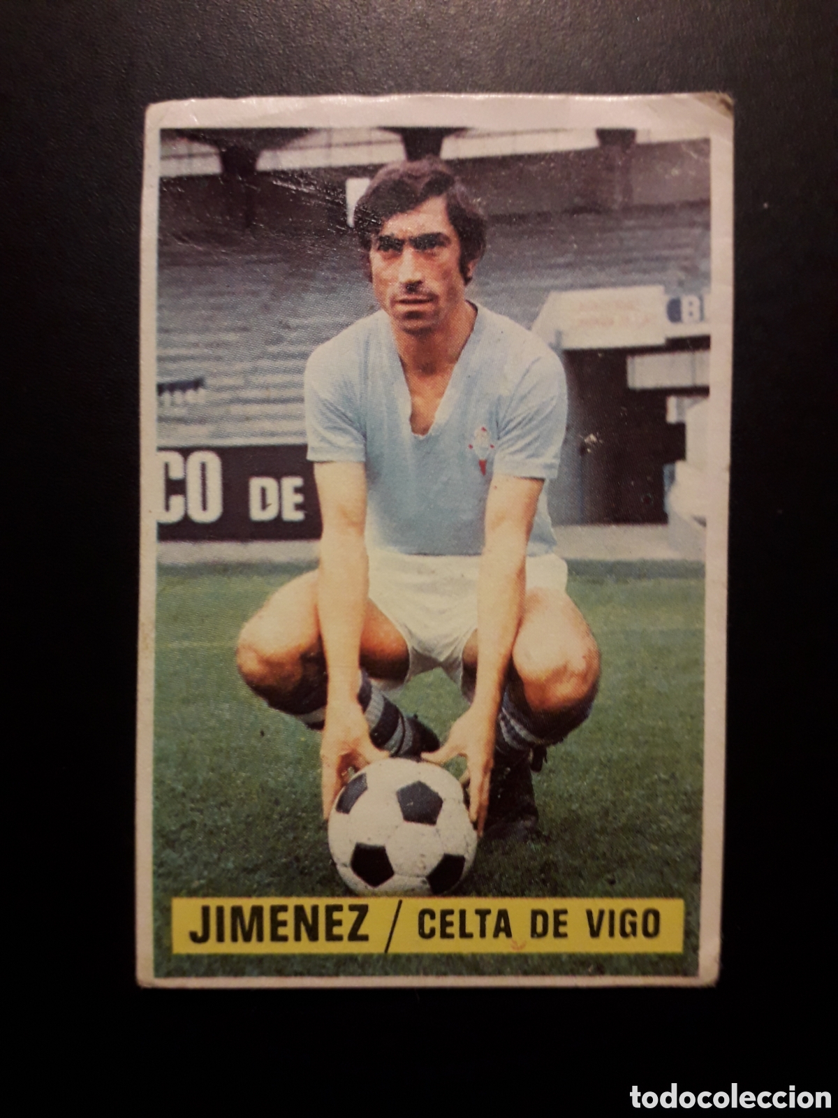 Cromos de F&uacute;tbol: JIM&Eacute;NEZ CELTA DE VIGO ED ESTE 1974 1975 74 75 DESPEGADO PEDIDO M&Iacute;NIMO 3&euro;.