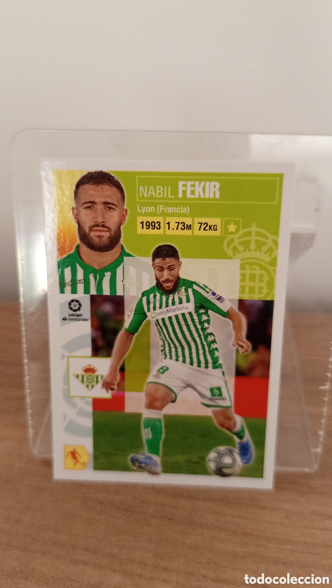 Cromos de F&uacute;tbol: ❇️ CROMO STICKER ⚽ FEKIR BETIS 15 2020 2021 20 21 LIGA SANTANDER PANINI ❇️