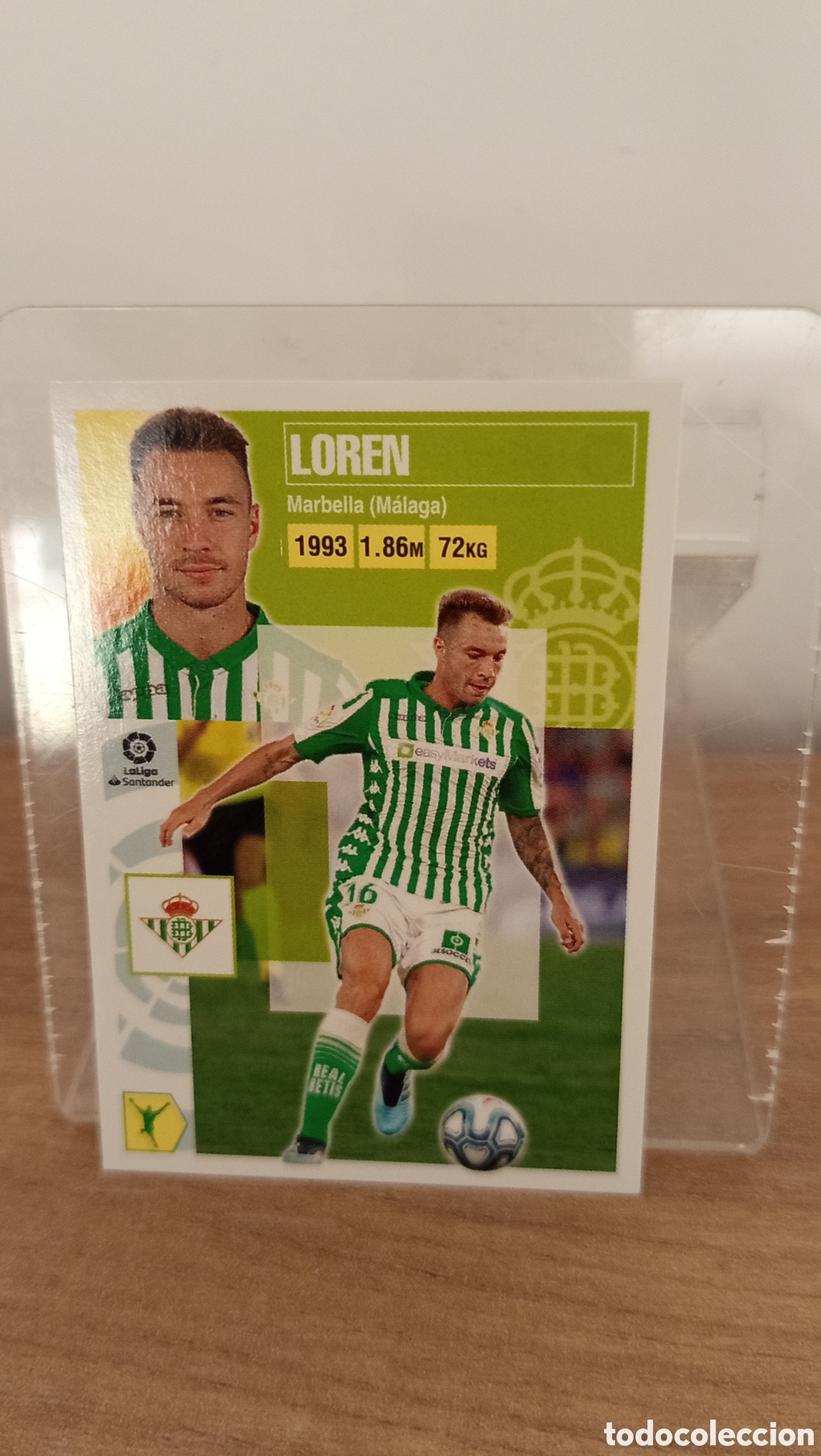 Cromos de F&uacute;tbol: ❇️ CROMO STICKER ⚽ LOREN BETIS 17 2020 2021 20 21 LIGA SANTANDER PANINI ❇️