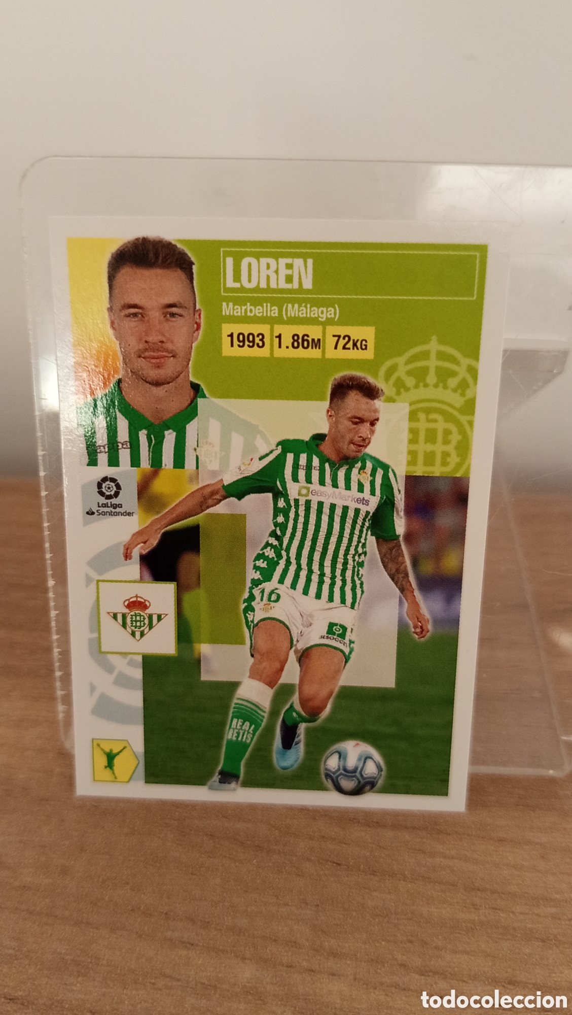 Cromos de F&uacute;tbol: ❇️ CROMO STICKER ⚽ LOREN BETIS 17 2020 2021 20 21 LIGA SANTANDER PANINI ❇️