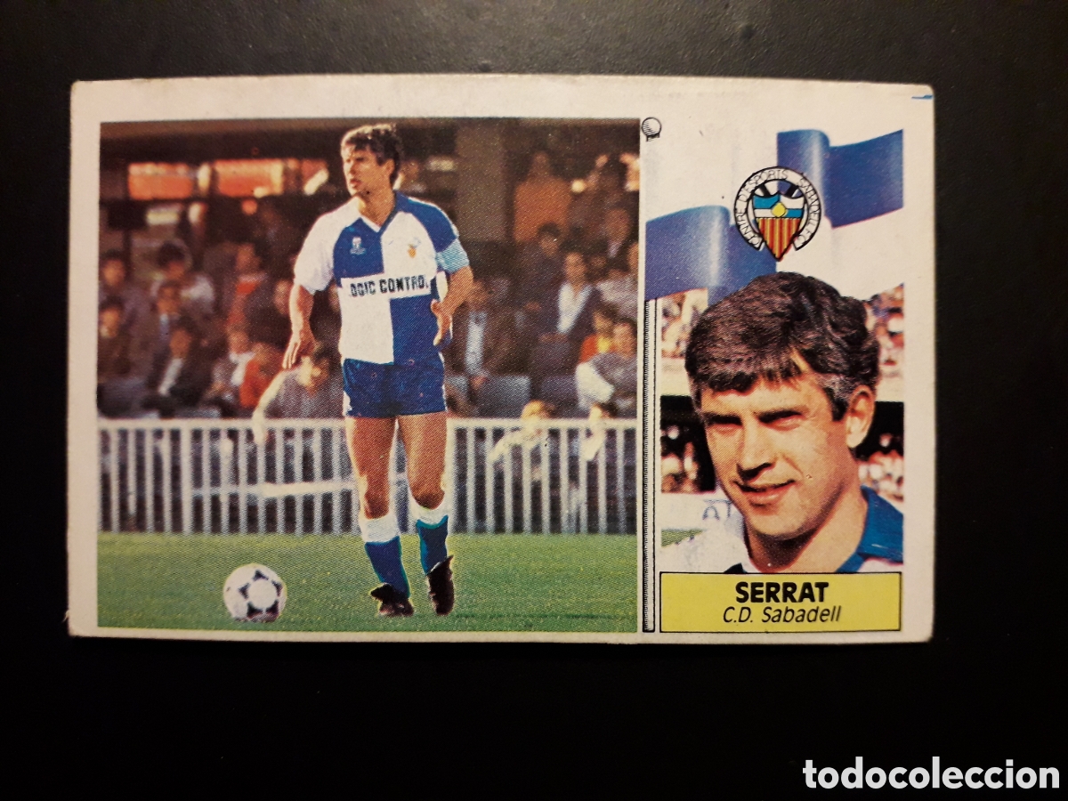 Cromos de F&uacute;tbol: SERRAT SABADELL ED ESTE 1986-1987 86-87 DESPEGADO PEDIDO M&Iacute;NIMO 3&euro;
