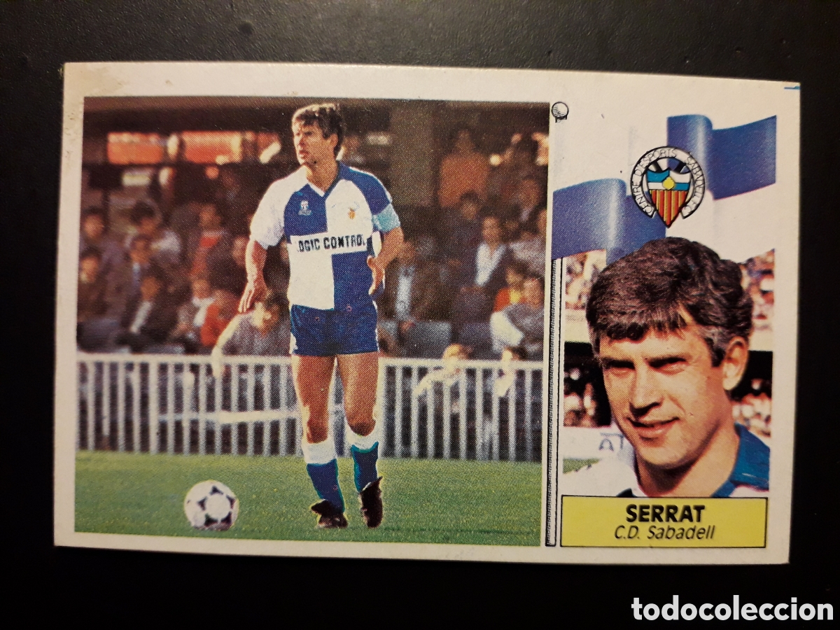Cromos de F&uacute;tbol: SERRAT SABADELL ED ESTE 1986-1987 86-87 DESPEGADO PEDIDO M&Iacute;NIMO 3&euro;.