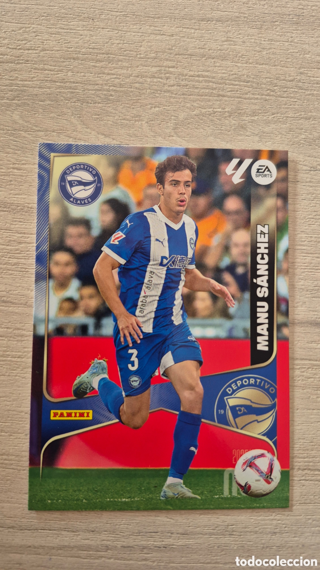 Cromos de f&uacute;tbol: N&deg;26 Alaves Manu S&aacute;nchez Megacracks 25/26