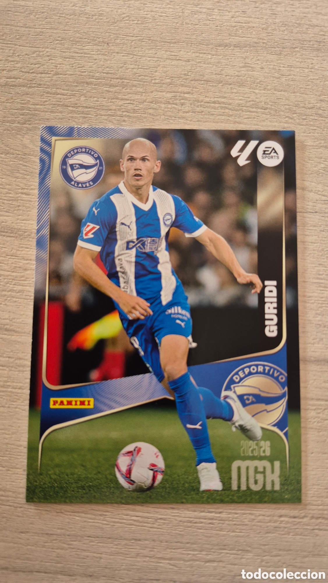 Figurine di Calcio: N&deg;30 Alaves Guridi Megacracks 25/26
