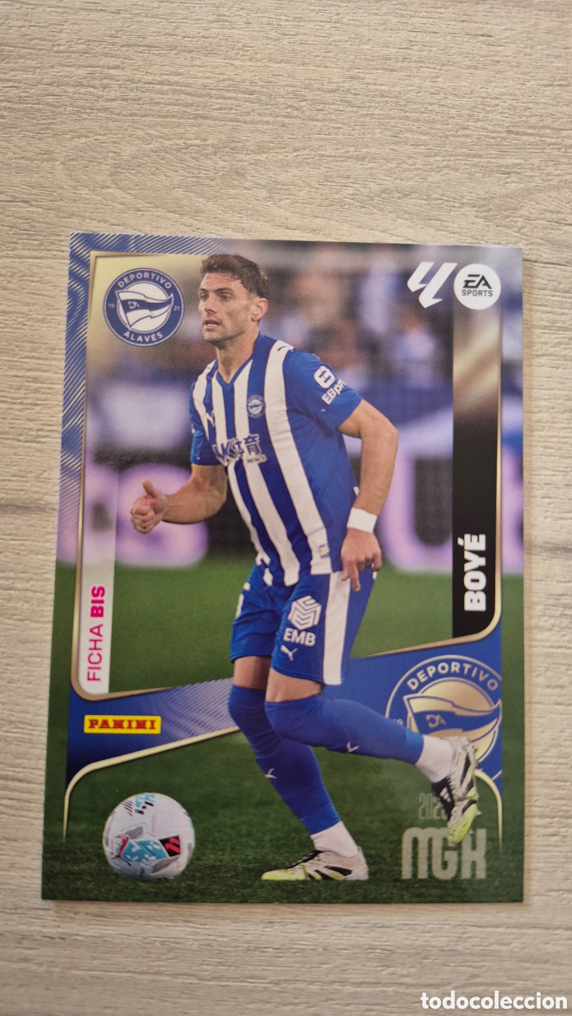 Fu&szlig;ball-Sticker: N&deg;33Bis Alaves Boye Megacracks 25/26