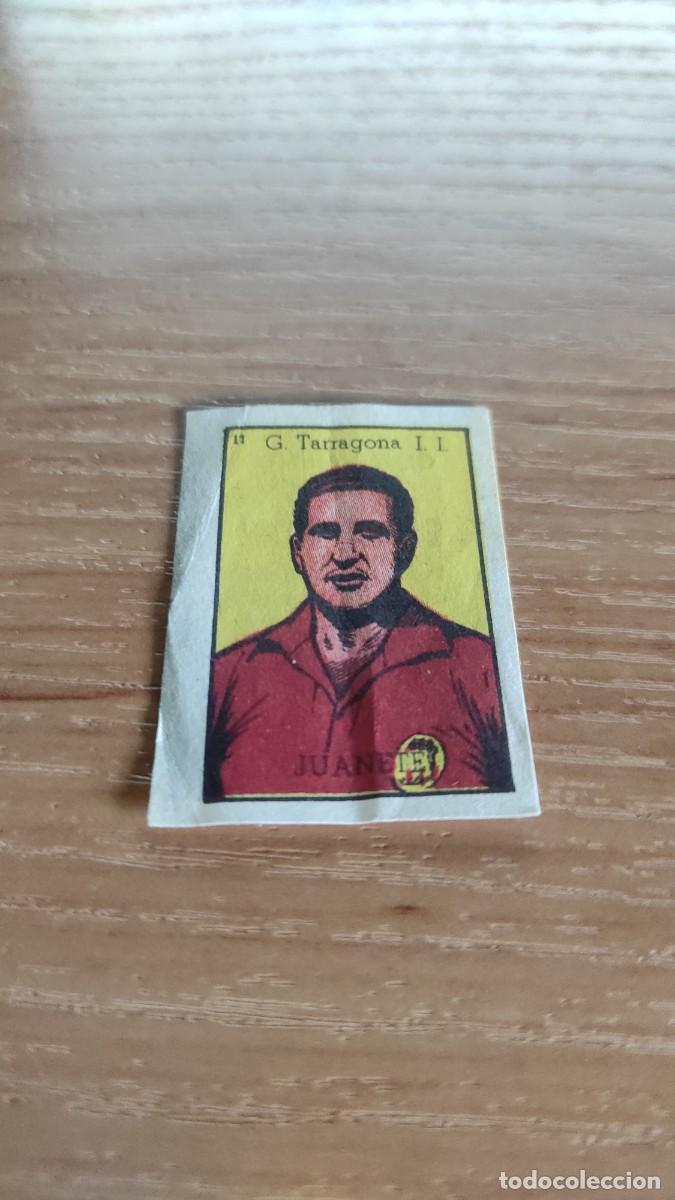 Cromos de f&uacute;tbol: CROMO SIN PEGAR ASES DEL FUTBOL 192 FOTOGRAFIAS 1950 BRUGUERA 11 GIMNASTIC TARRAGONA JUANETE