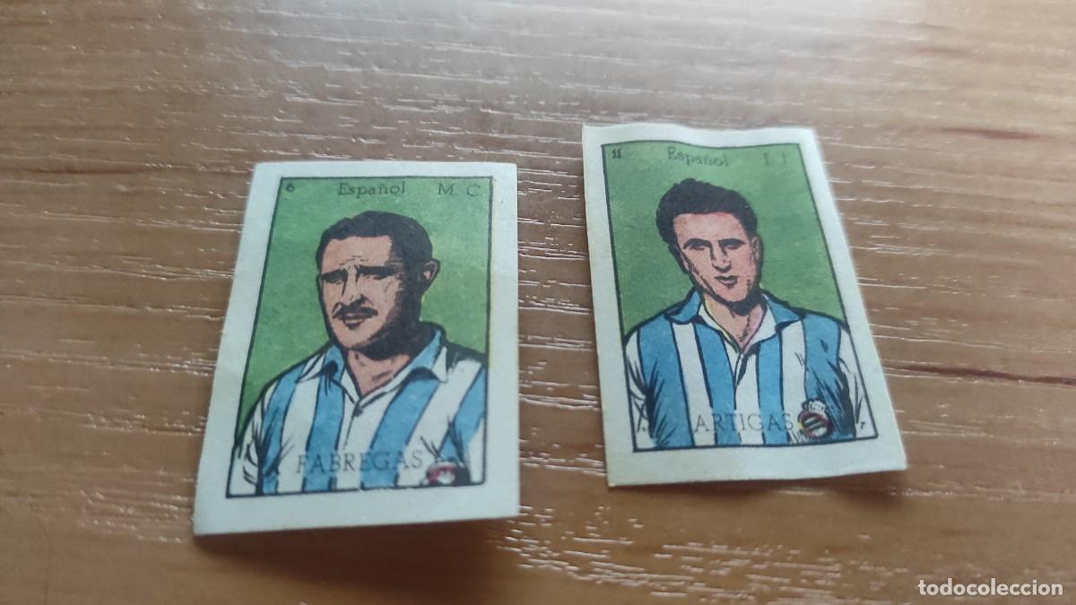 Cromos de f&uacute;tbol: CROMO SIN PEGAR ASES DEL FUTBOL 192 FOTOGRAFIAS 1950 BRUGUERA Espa&ntilde;ol Fabregas Artigas