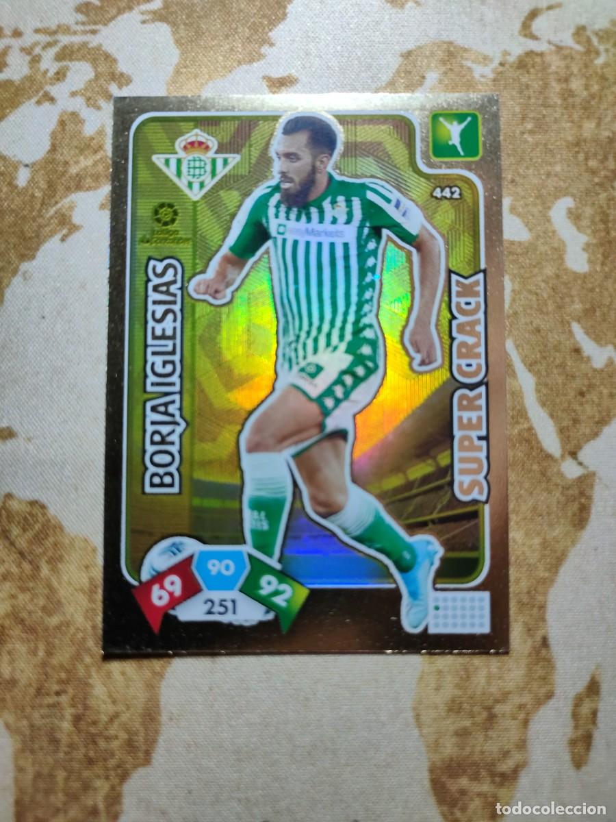 Cromos de f&uacute;tbol: Adrenalyn S&uacute;per Crack 442 BORJA IGLESIAS 2019-20