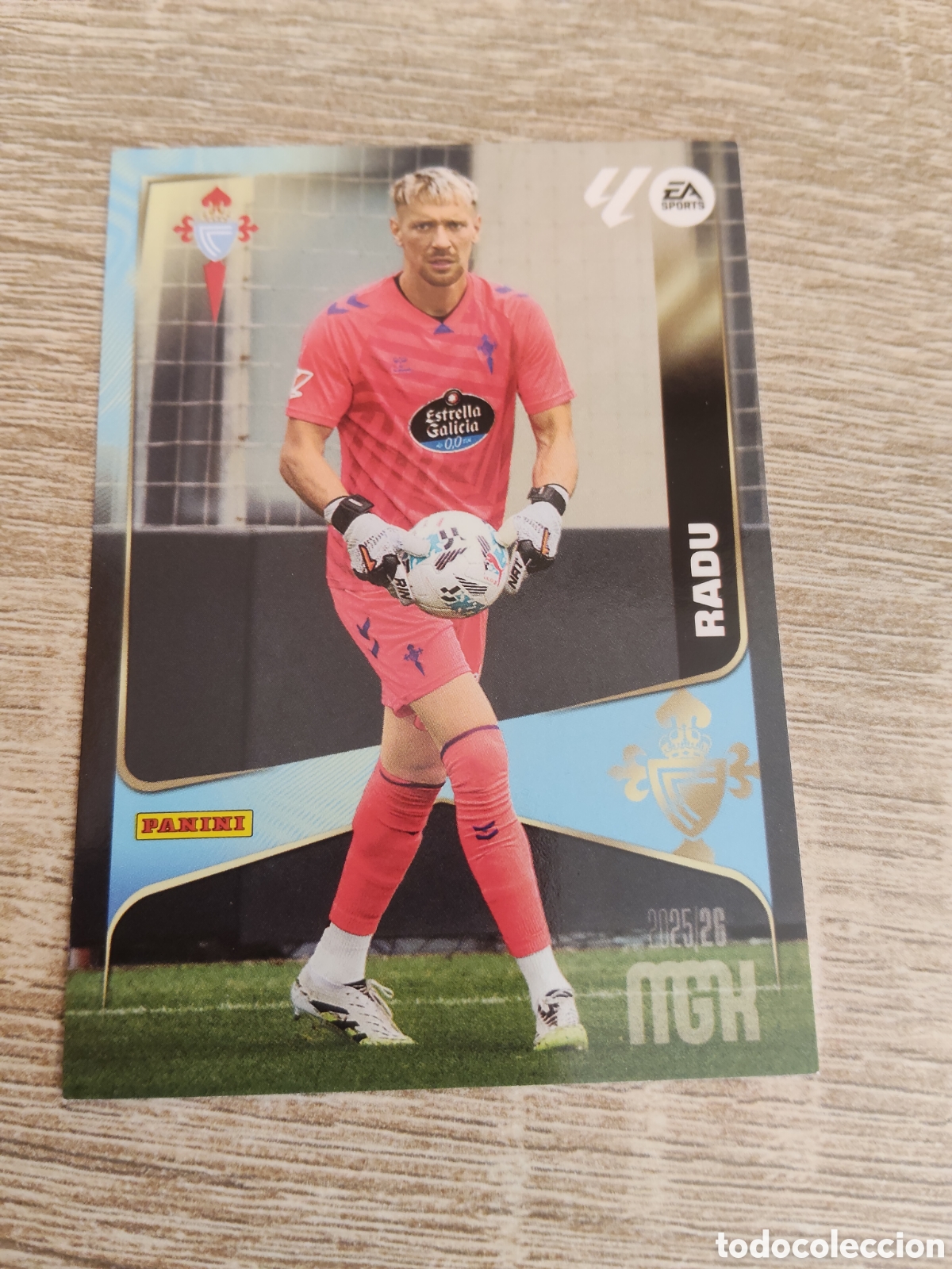 Cromos de F&uacute;tbol: Panini Megacracks 2025 2026 25 26 110 Radu Celta de Vigo