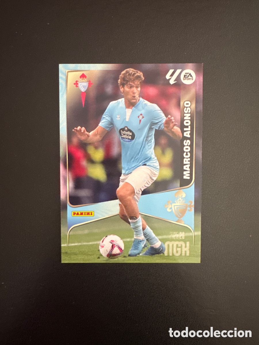 Cromos de F&uacute;tbol: MARCOS ALONSO CELTA DE VIGO NUMERO 117 MEGACRACKS 2025 2026