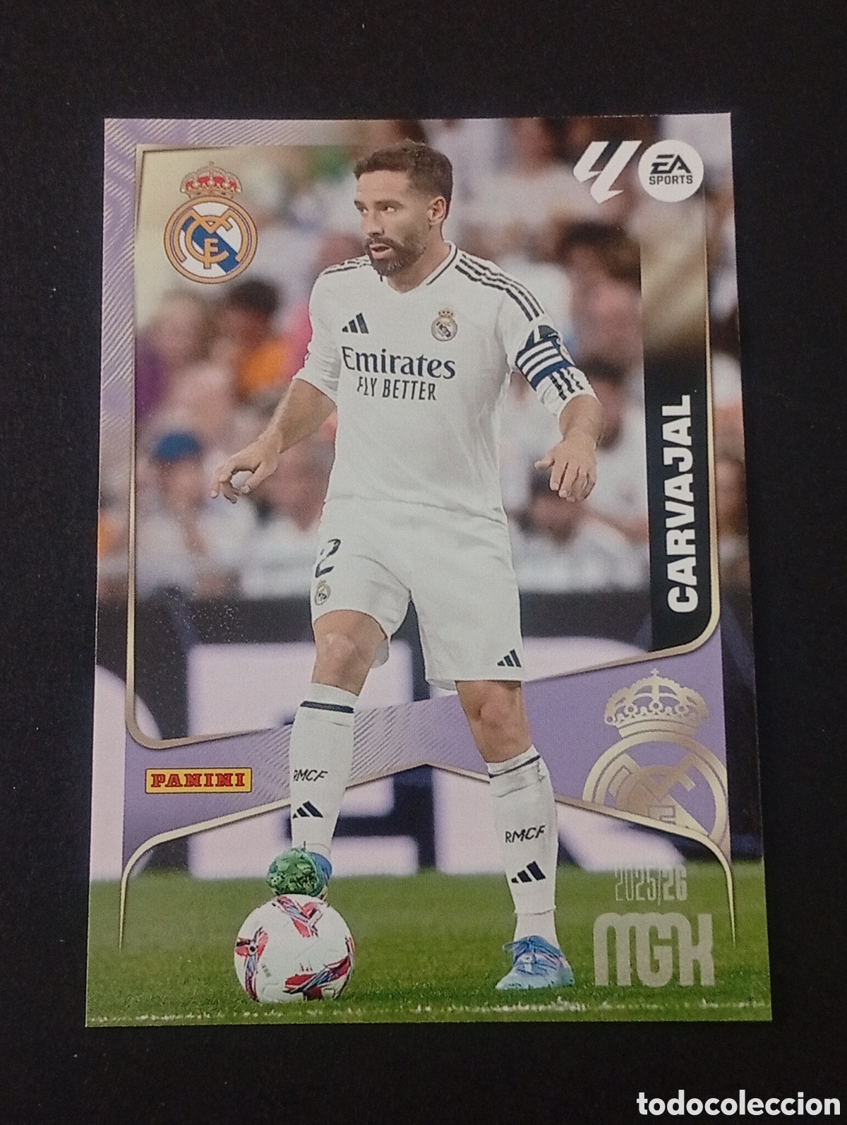 Cromos de f&uacute;tbol: 220 CARVAJAL REAL MADRID MEGACRACKS 2025 2026 25 26 CROMO CARD TOPPS