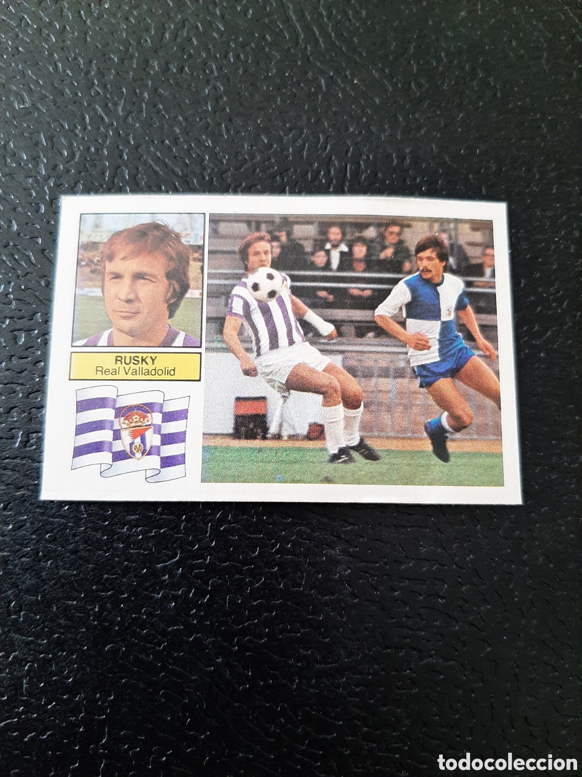 Cromos de F&uacute;tbol: RUSKY VALLADOLID NUEVO NUNCA PEGADO ESTE 82/83