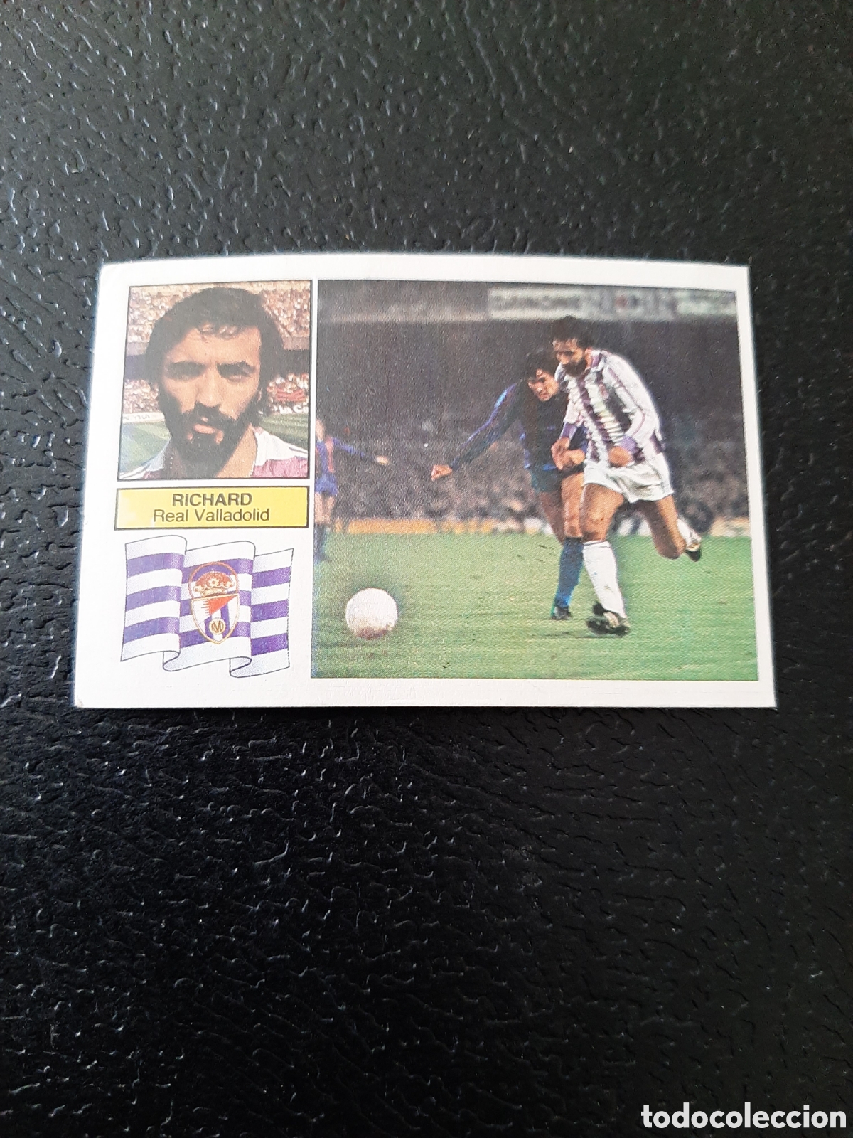 Cromos de F&uacute;tbol: RICHARD VALLADOLID NUEVO NUNCA PEGADO ESTE 82/83