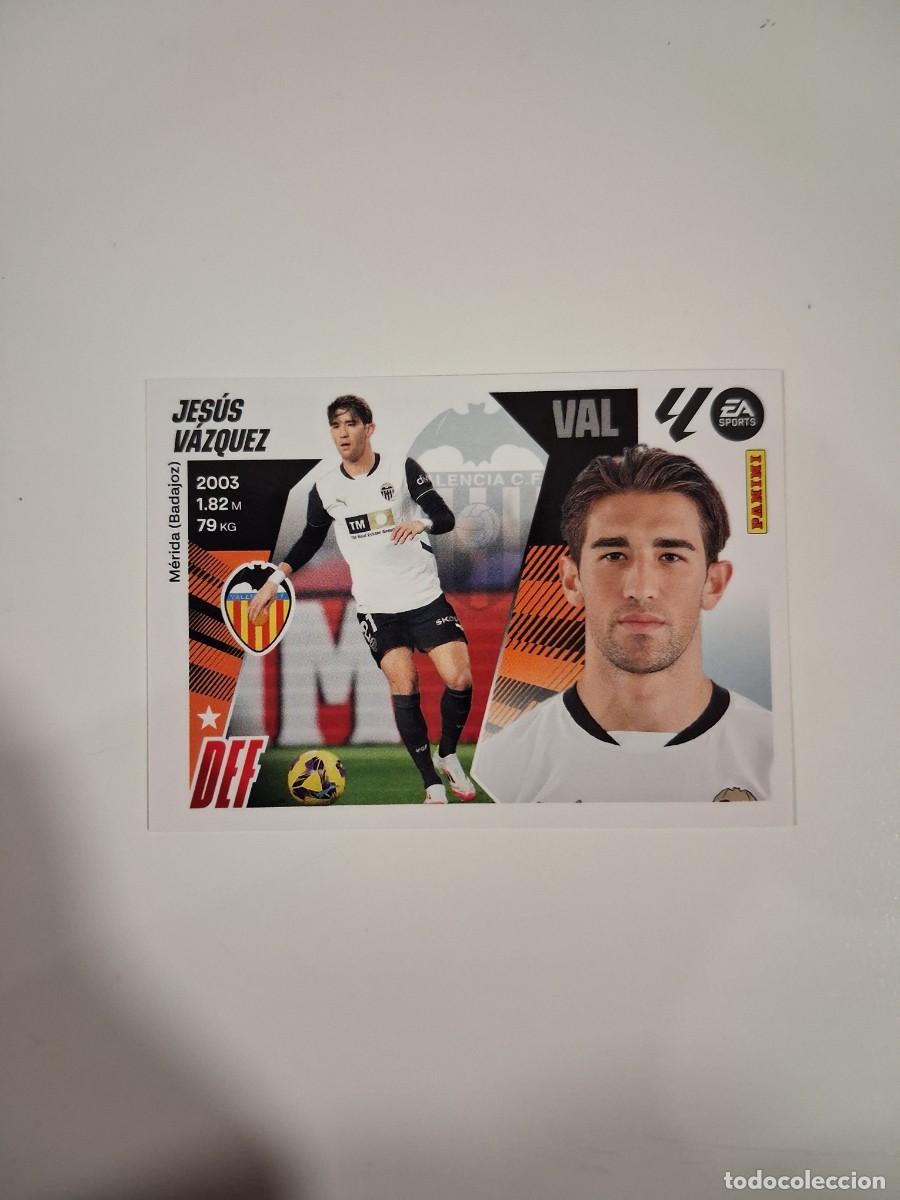 Fu&szlig;ball-Sticker: Liga 25/26 Ediciones Este Sin Pegar Valencia CF 9B Jesus Vazquez