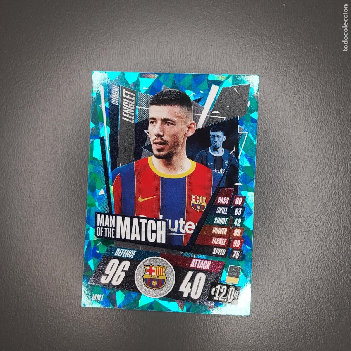 Figurine di Calcio: MM1 LENGLET MAN OF THE MATCH CHAMPIONS LEAGUE 20 21 FICHAS ALBUM TOPPS MATCH ATTAX 2020 2021