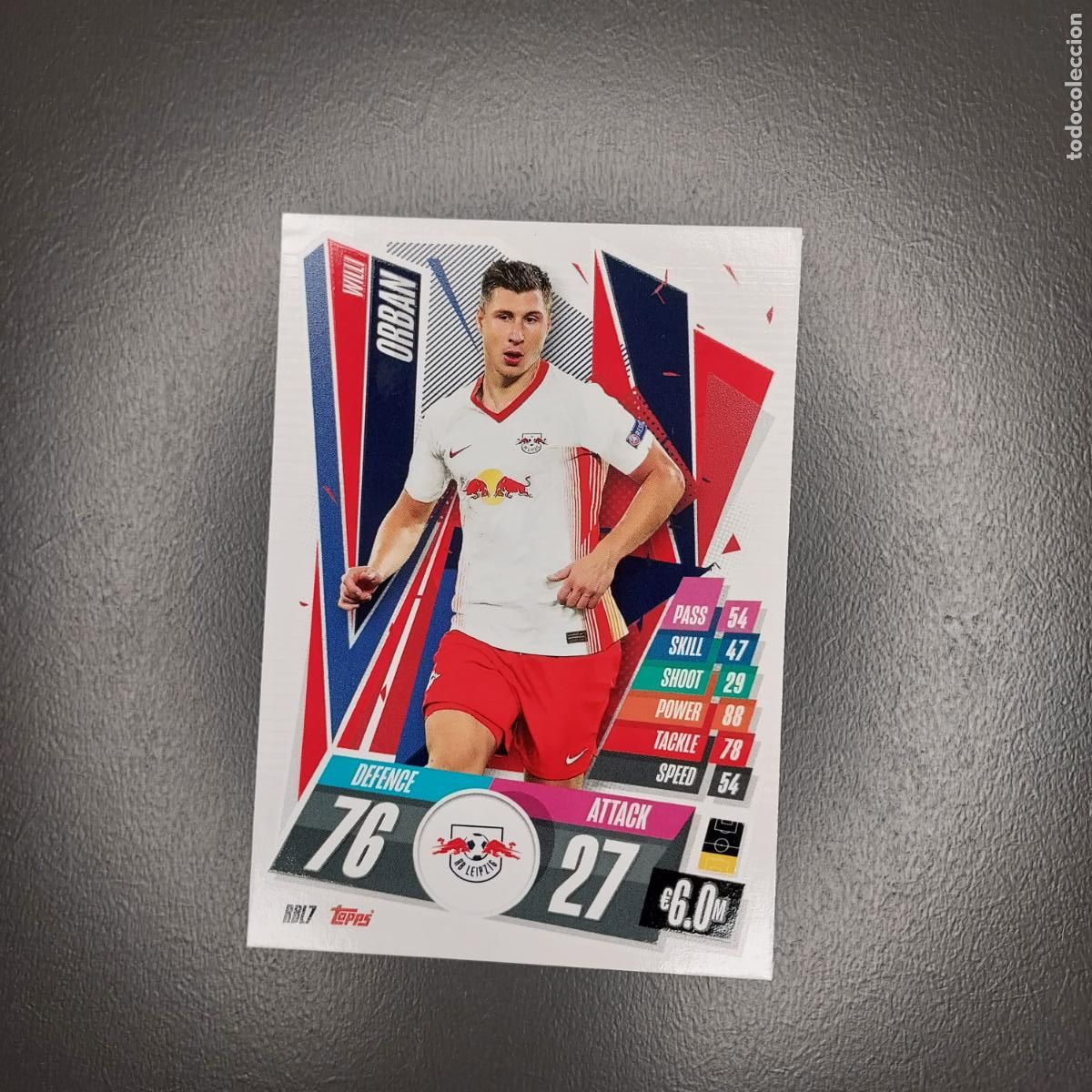 Fu&szlig;ball-Sticker: RBL7 ORBAN CHAMPIONS LEAGUE 20 21 FICHAS ALBUM TOPPS MATCH ATTAX 2020 2021