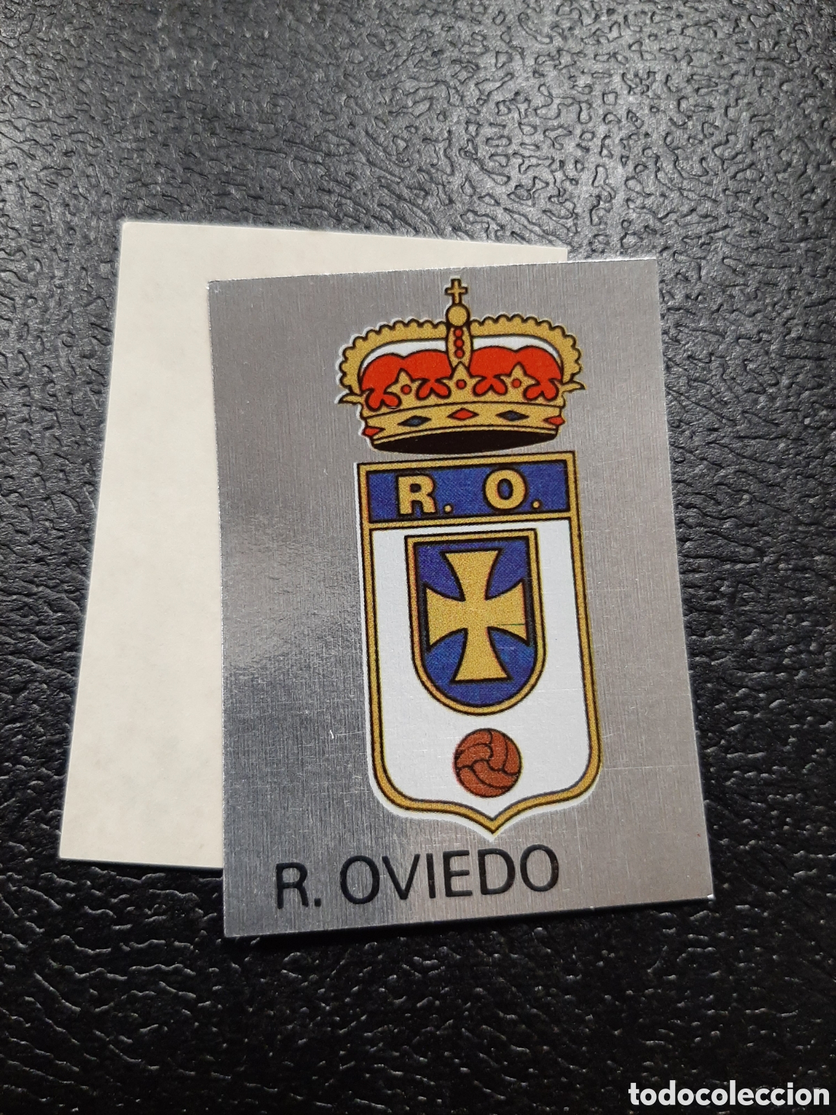 Cromos de F&uacute;tbol: ESCUDO R OVIEDO N&ordm; 133 FUTBOL PREMIO 83/84 ED MAGA 1983 NUEVO