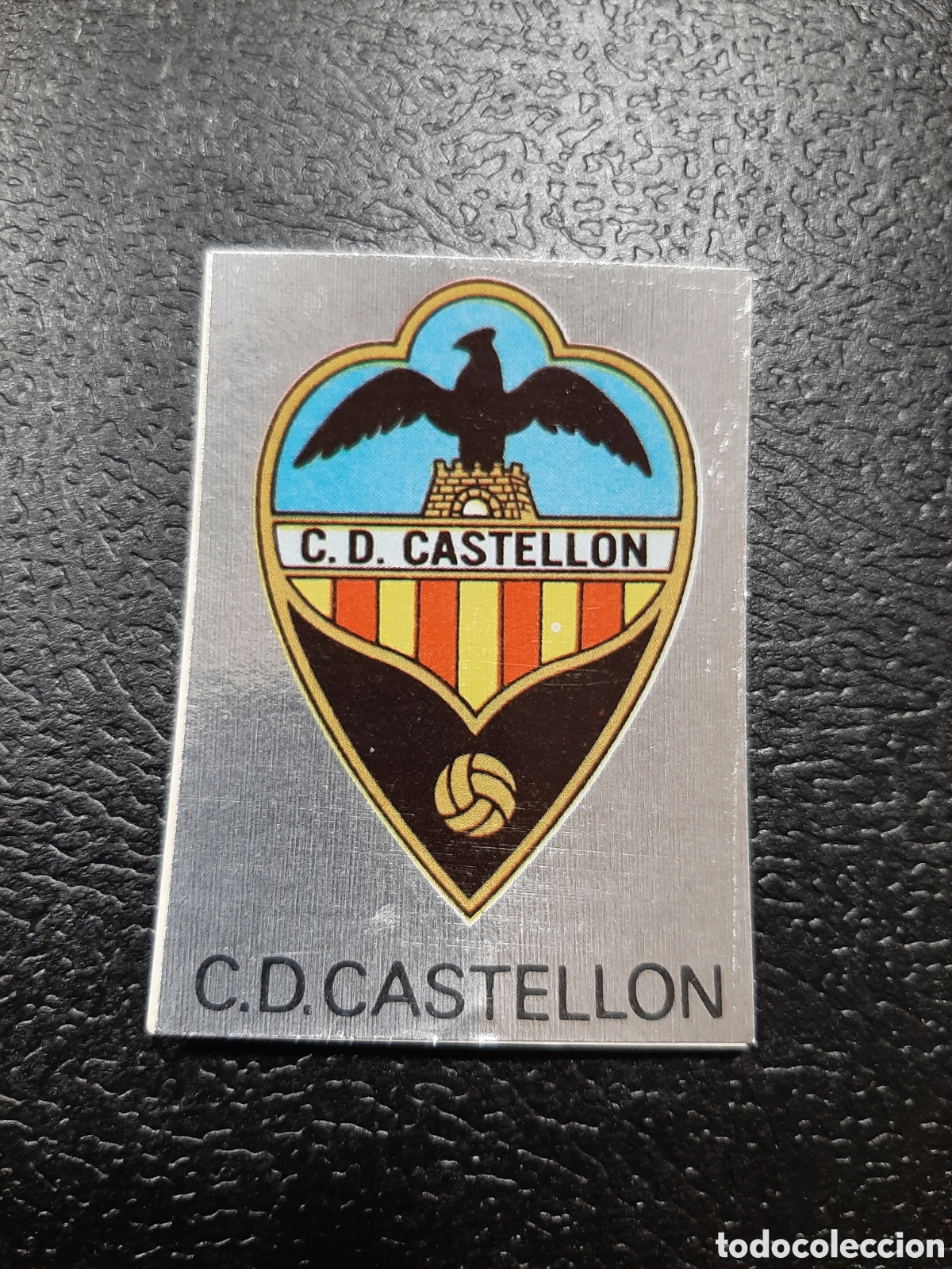 Cromos de F&uacute;tbol: ESCUDO CD CASTELLON N&ordm; 121 FUTBOL PREMIO 83/84 ED MAGA 1983 NUEVO