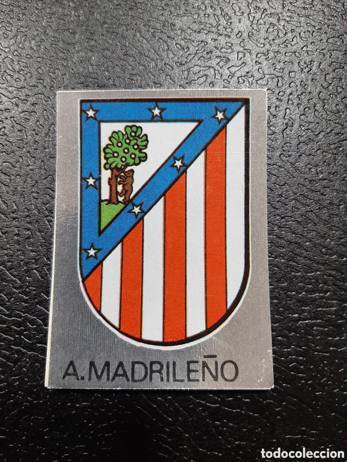 Cromos de F&uacute;tbol: ESCUDO AT MADRILE&Ntilde;O N&ordm; 132 FUTBOL PREMIO 83/84 ED MAGA 1983 NUEVO