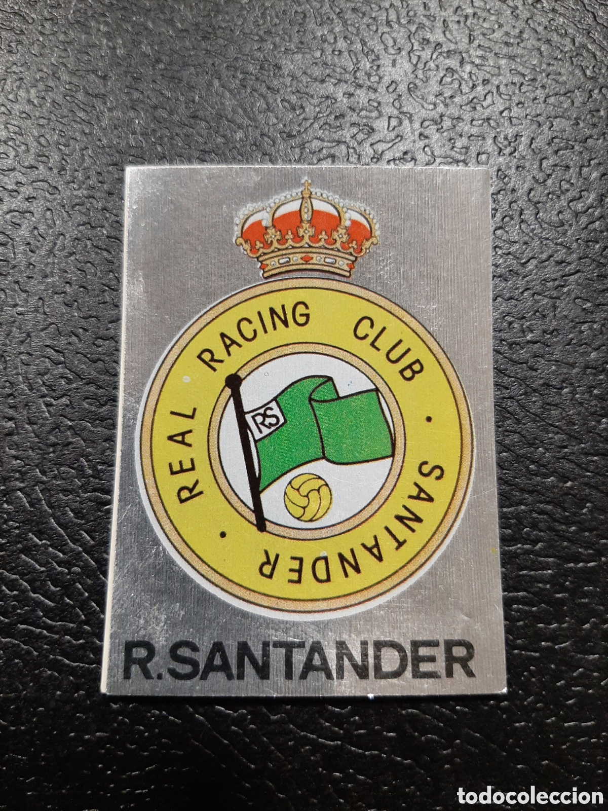 Cromos de F&uacute;tbol: ESCUDO R SANTANDER N&ordm; 135 FUTBOL PREMIO 83/84 ED MAGA 1983 NUEVO