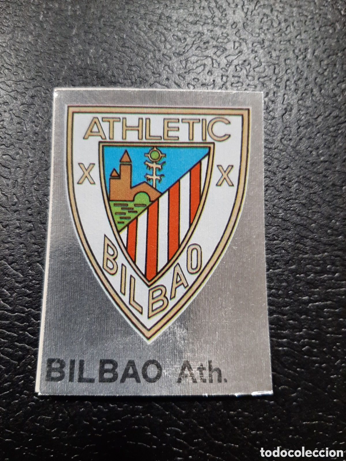 Football Stickers: ESCUDO BILBAO ATH N&ordm; 120 FUTBOL PREMIO 83/84 ED MAGA 1983 NUEVO