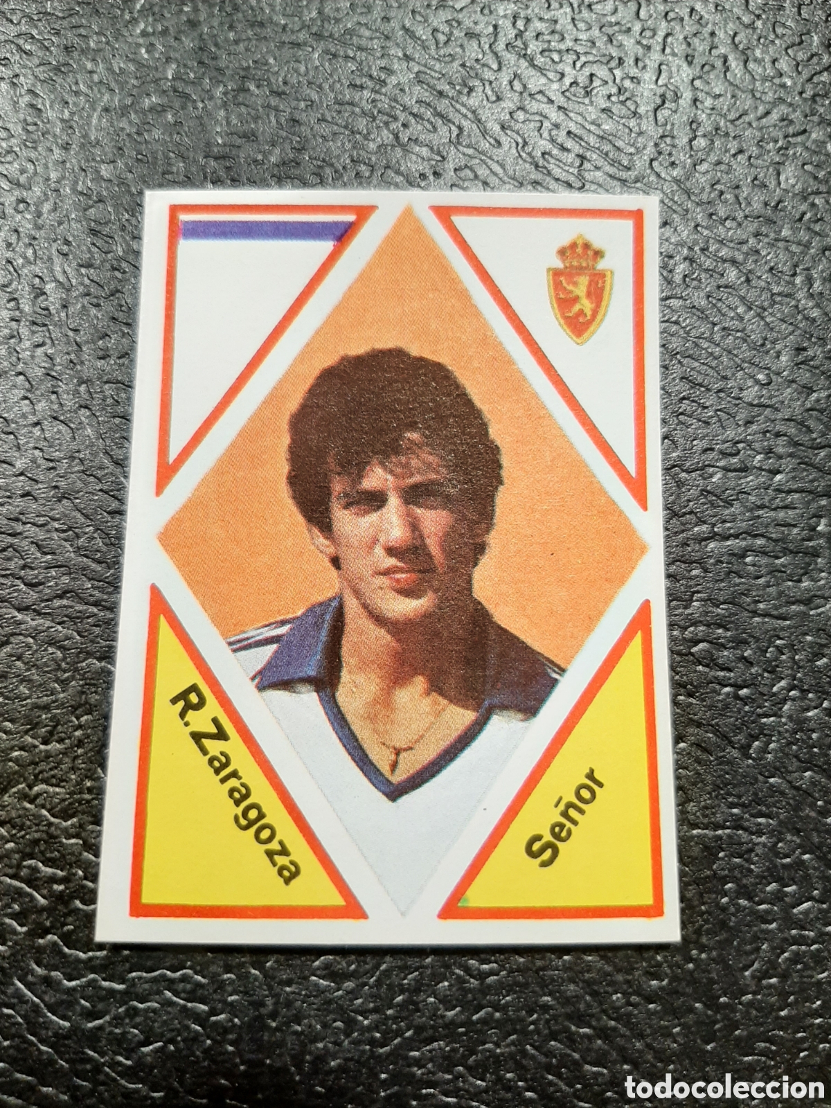 Cromos de F&uacute;tbol: SE&Ntilde;OR REAL ZARAGOZA N&ordm; 74 FUTBOL PREMIO 83/84 ED MAGA 1983 NUEVO