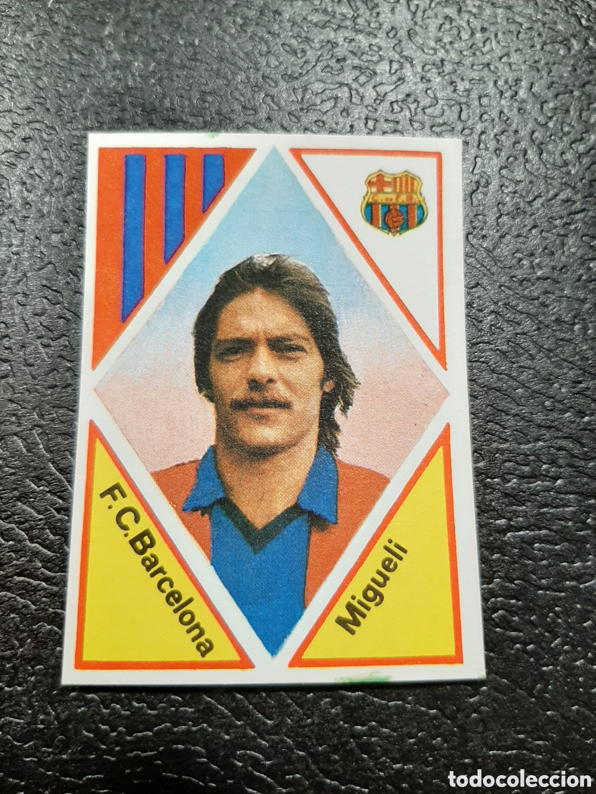 Football Stickers: MIGUELI FC BARCELONA N&ordm; 43 FUTBOL PREMIO 83/84 ED MAGA 1983 NUEVO