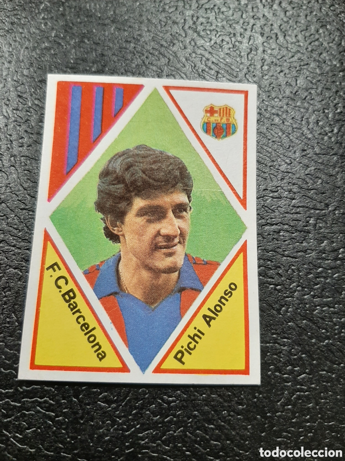 Football Stickers: PICHI ALONSO FC BARCELONA N&ordm; 52 FUTBOL PREMIO 83/84 ED MAGA 1983 NUEVO