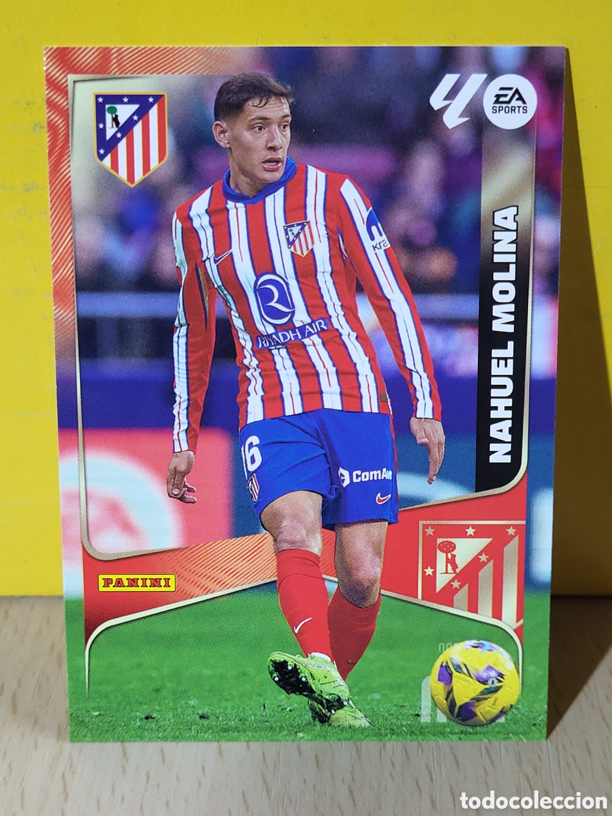 Cromos de f&uacute;tbol: NAHUEL MOLINA ATLETICO DE MADRID N&ordm; 58 MGK 2025 2026 25 26 PANINI