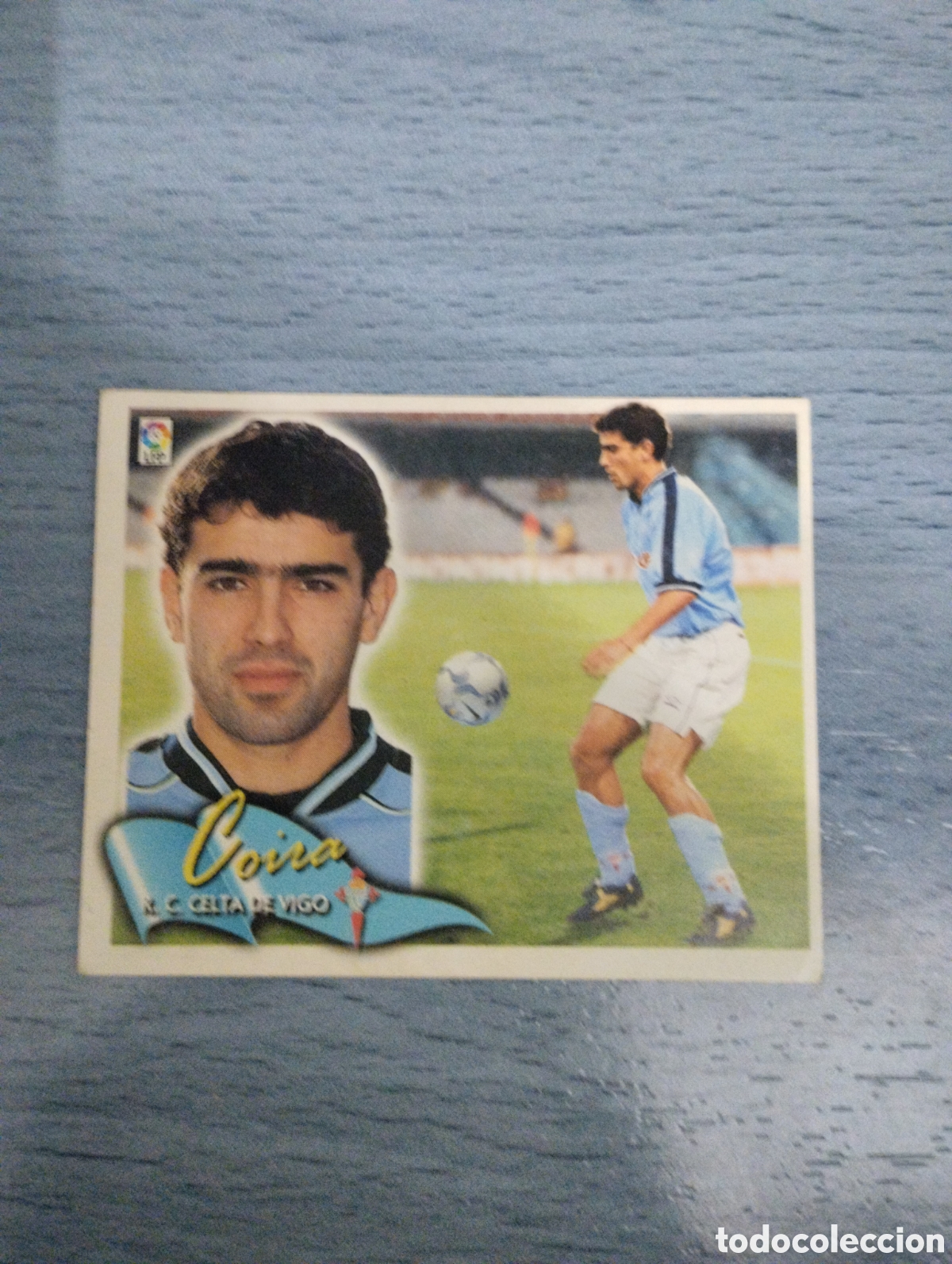 Cromos de F&uacute;tbol: Cromo ediciones este liga 00 01 coira celta de Vigo sin pegar