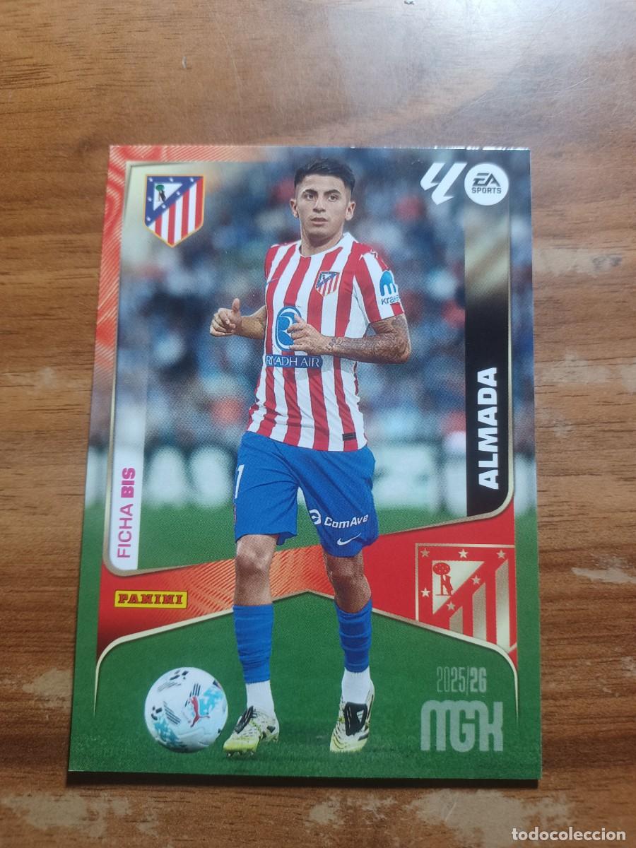 Football Stickers: CARD MEGACRACKS 25/26: FICHA BIS ALMADA, N&deg; 68 BIS