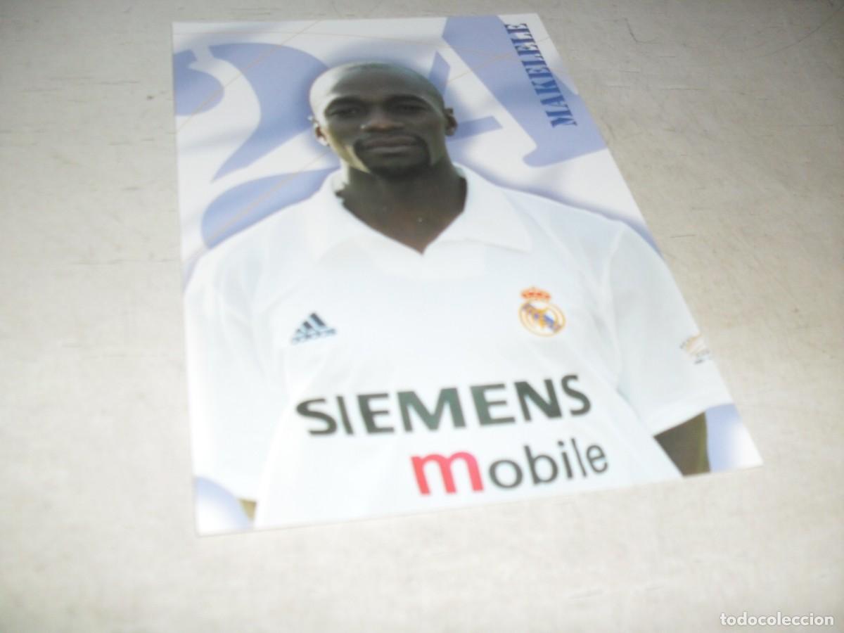 Cromos de F&uacute;tbol: REAL MADRID,PRODUCTO OFICIAL,COLECCION DE FOTOS 20002-2003 N&ordm; 20 MAKELELE,EDITA MAGIG BOX INT.