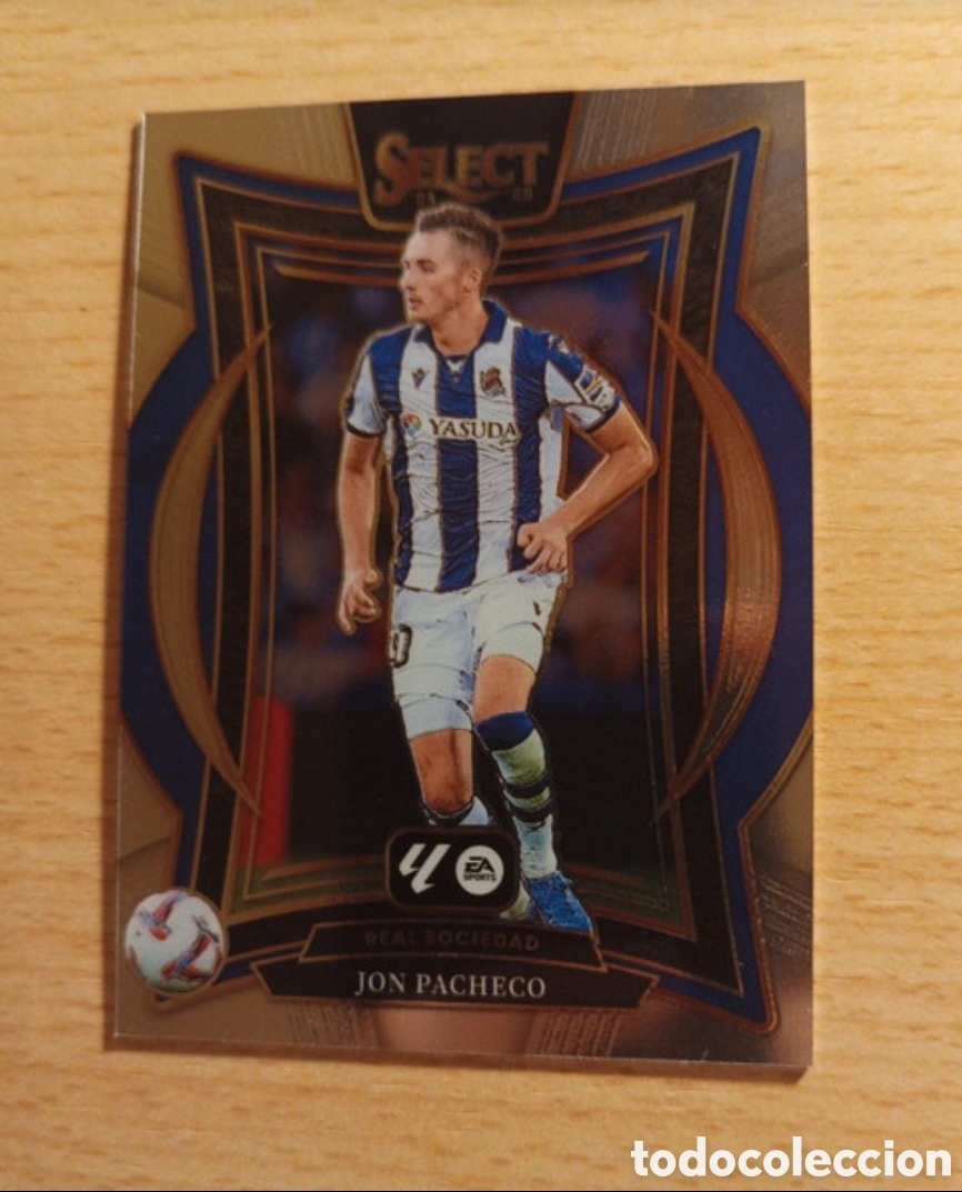 Cromos de F&uacute;tbol: 47 JON PACHECO REAL SOCIEDAD PANINI SELECT LA LIGA 2024 2025 24 25