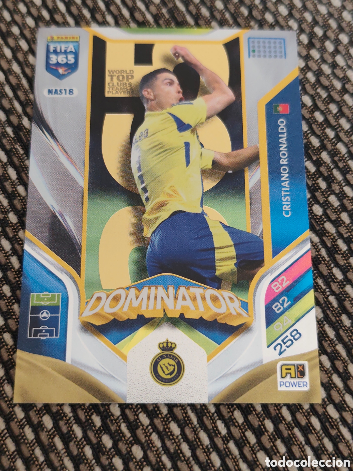 Cromos de F&uacute;tbol: DOMINATOR 18 CRISTIANO RONALDO FIFA 365 ADRENALYN XL 2025 2026 #3