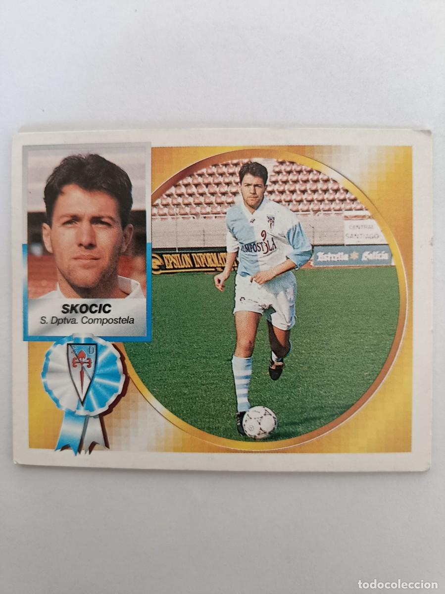 Cromos de f&uacute;tbol: SKOCIC S D. COMPOSTELA 94/95 ESTE - Foto 1