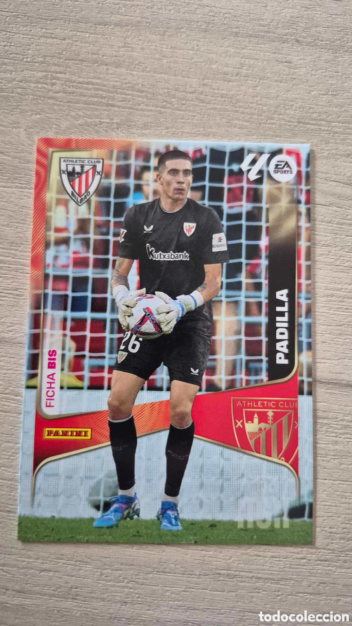 Cromos de Futebol: N&deg;39Bis Athletic Bilbao Padilla Megacracks 25/26