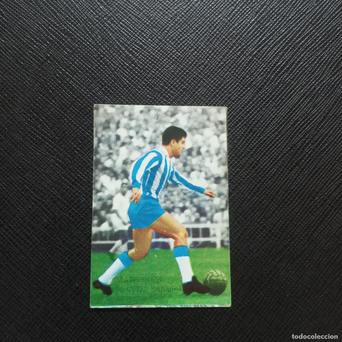 Fußball-Sticker: MARTINEZ ESPAÑOL FHER 1965 1966 CROMO FUTBOL 65 66 LIGA - DESPEGADO - A137 PG43