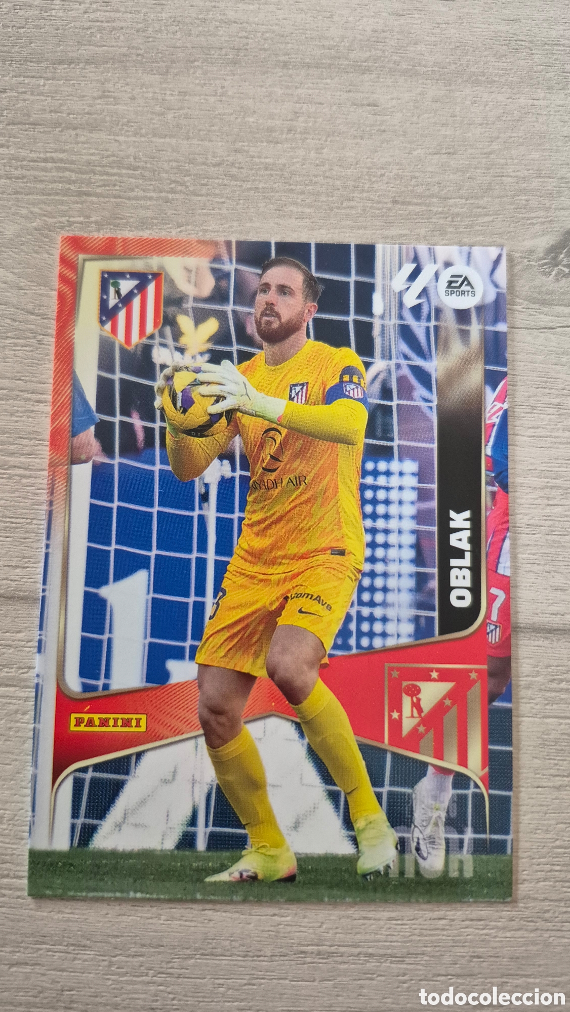 Fu&szlig;ball-Sticker: N&deg;56 Atl&eacute;tico Madrid Oblak Megacracks 25/26