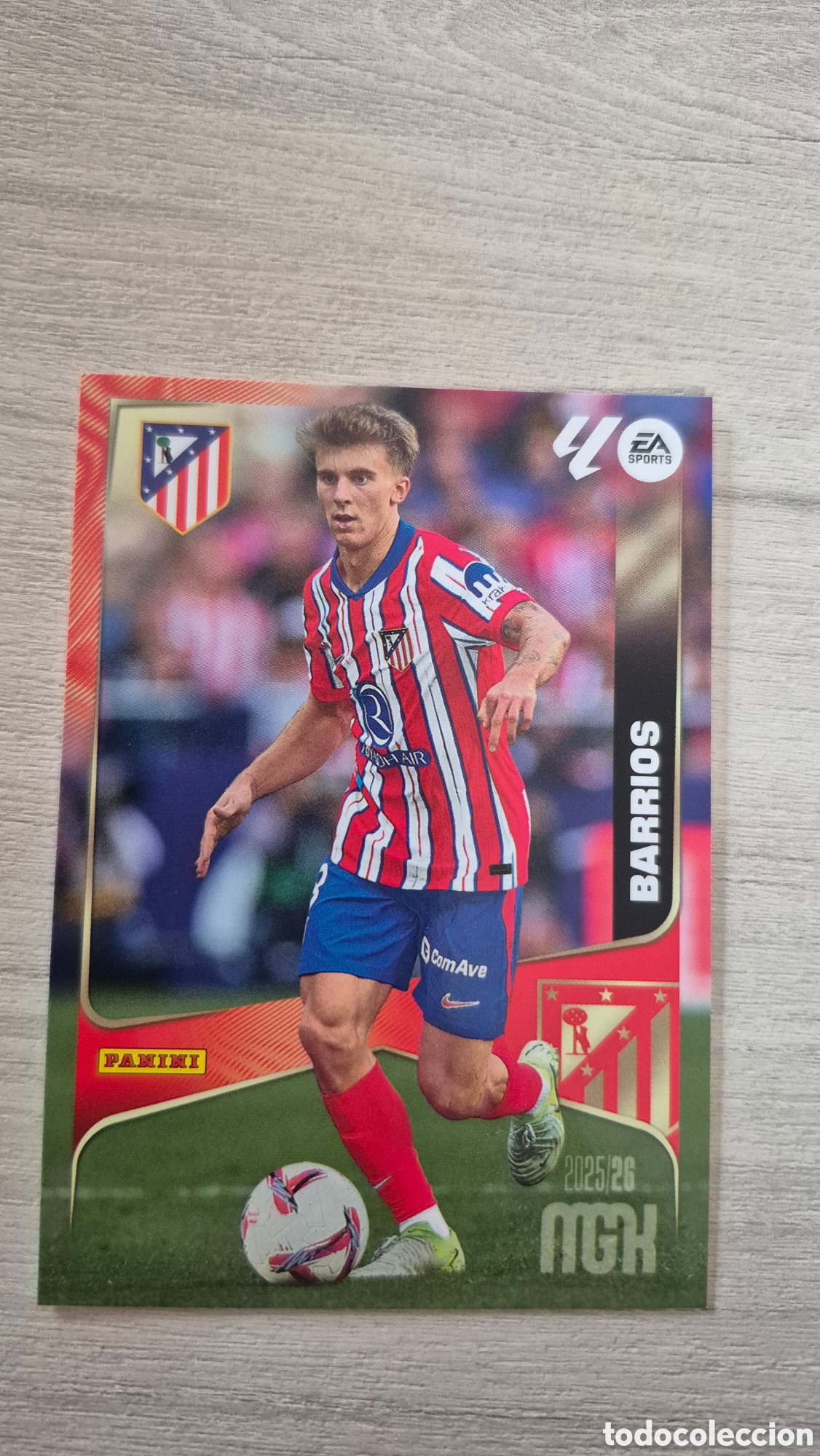 Figurine di Calcio: N&deg;65 Atl&eacute;tico Madrid Barrios Megacracks 25/26