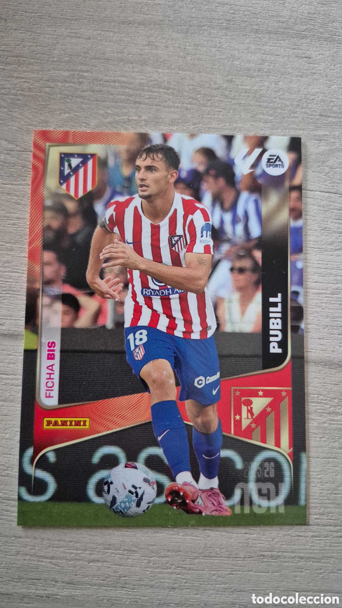 Figurine di Calcio: N&deg;58Bis Atl&eacute;tico Madrid Pubill Megacracks 25/26