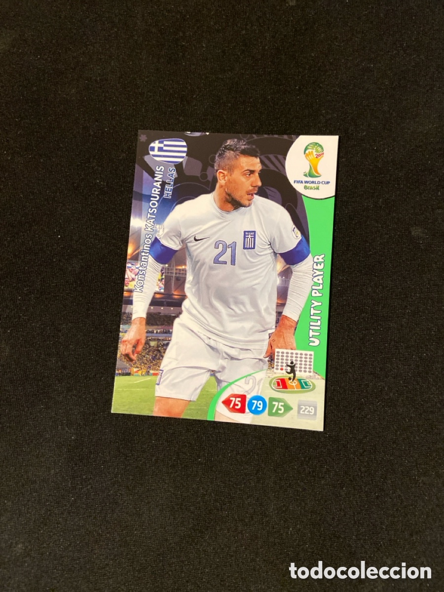 Figurine di Calcio: KATSOURANIS 182 (GRECIA) PANINI ADRENALYN MUNDIAL 2014 BRASIL 14 FUTBOL CARTA A-1