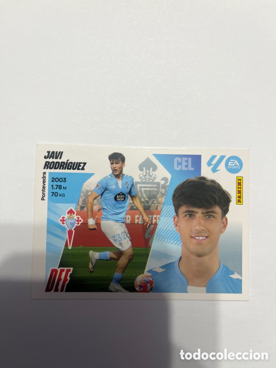 Cromos de F&uacute;tbol: Javi Rodr&iacute;guez n5 Celta de Vigo
