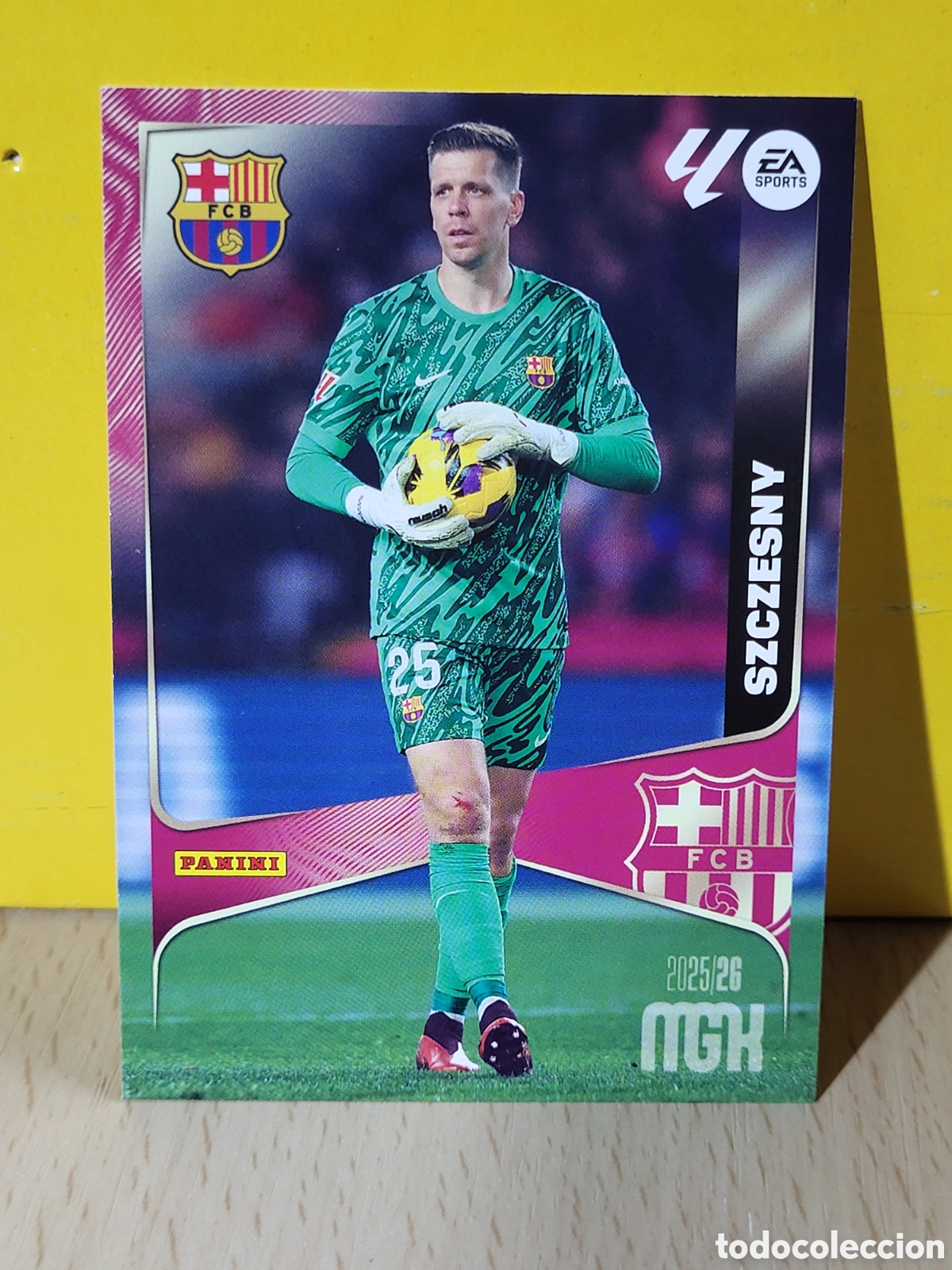 Cromos de F&uacute;tbol: SZCZESNY FC BARCELONA BAR&Ccedil;A N&ordm; 75 MGK 2025 2026 25 26 PANINI