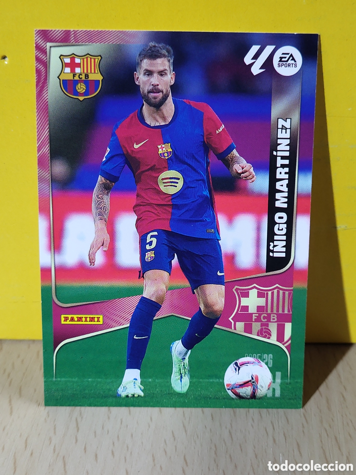 Cromos de F&uacute;tbol: I&Ntilde;IGO MARTINEZ FC BARCELONA BAR&Ccedil;A N&ordm; 79 MGK 2025 2026 25 26 PANINI