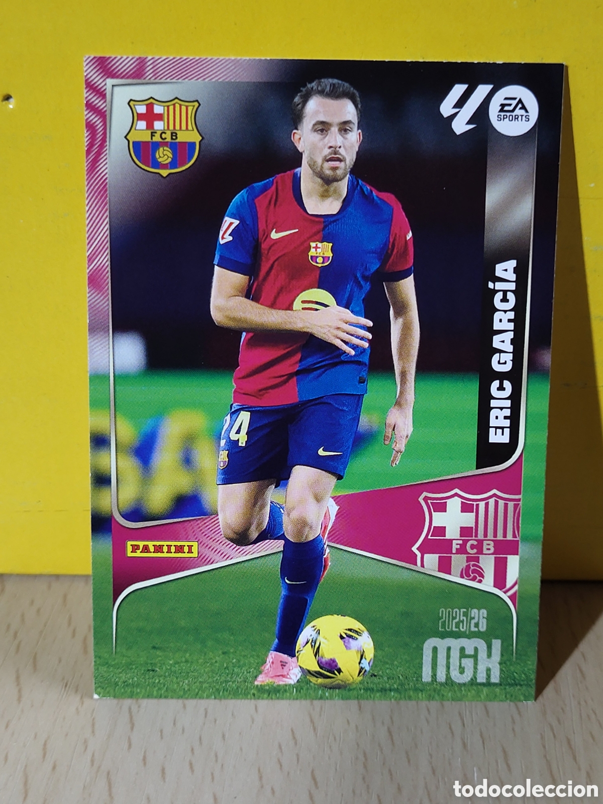 Cromos de F&uacute;tbol: ERIC GARCIA FC BARCELONA BAR&Ccedil;A N&ordm; 80 MGK 2025 2026 25 26 PANINI