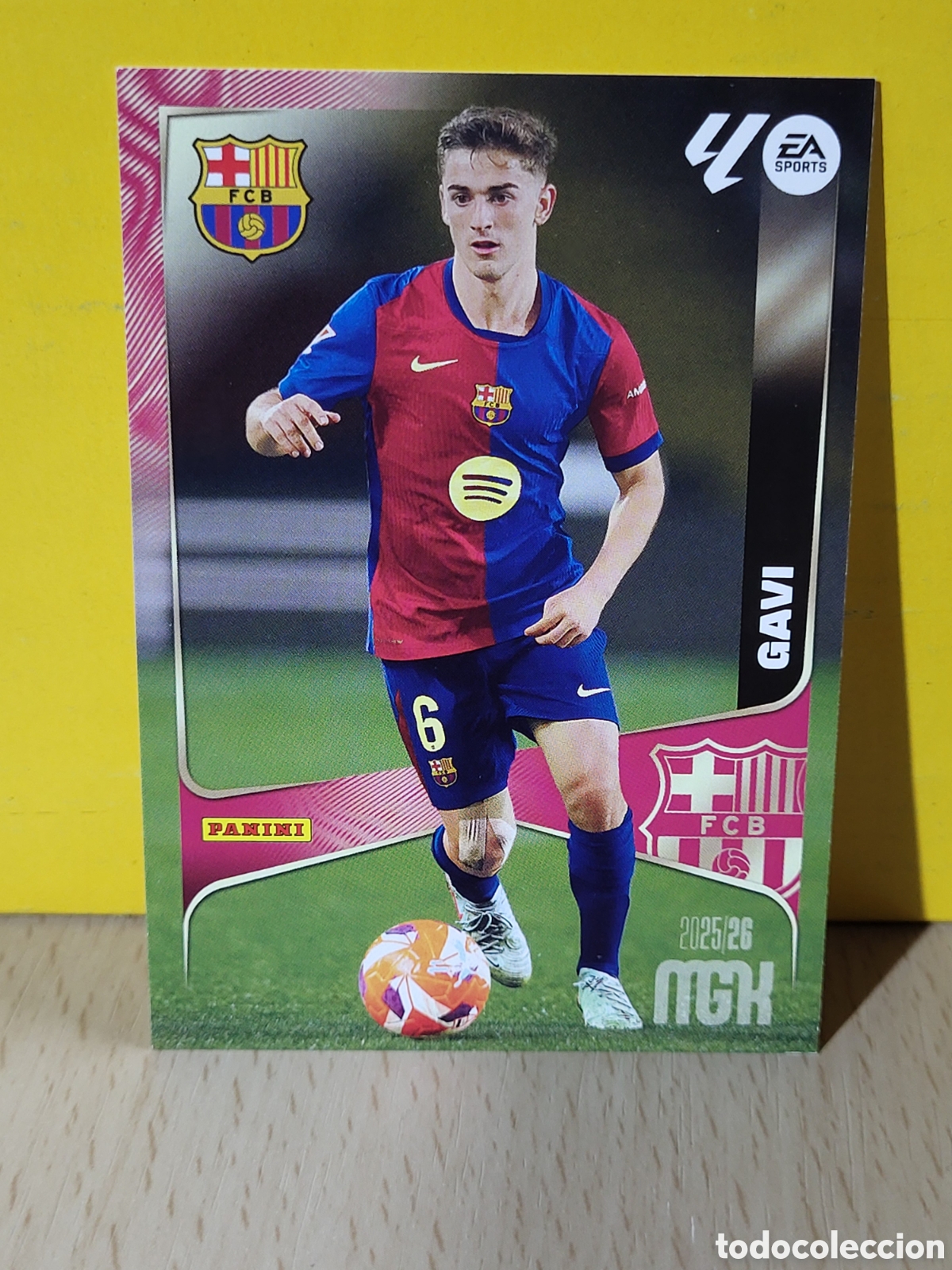 Cromos de F&uacute;tbol: GAVI FC BARCELONA BAR&Ccedil;A N&ordm; 85 MGK 2025 2026 25 26 PANINI