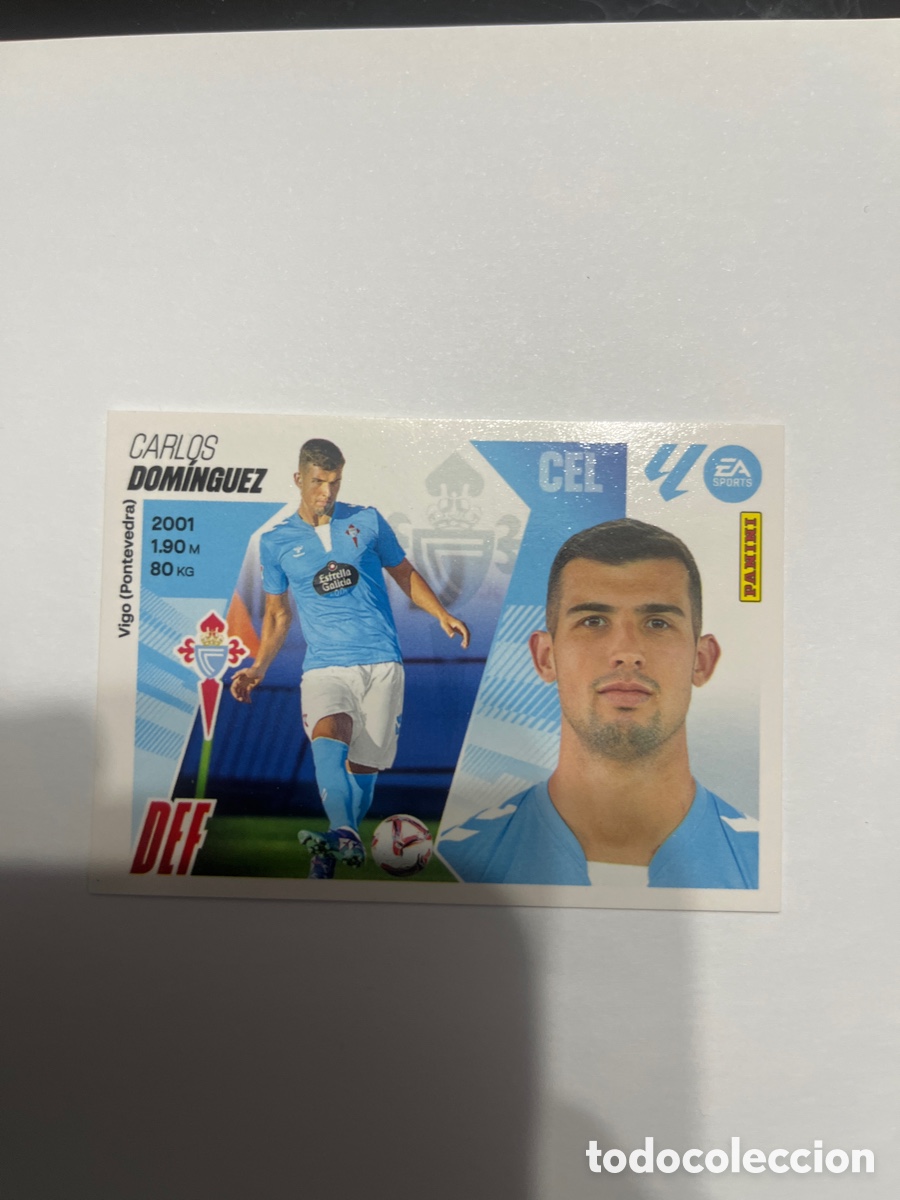 Cromos de F&uacute;tbol: Carlos Dom&iacute;nguez n7A Celta de Vigo