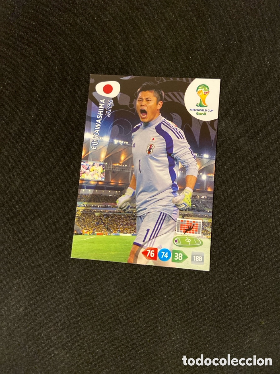 Football Stickers: KAWASHIMA 224 (JAP&Oacute;N) PANINI ADRENALYN MUNDIAL 2014 BRASIL 14 FUTBOL CARTA A-1